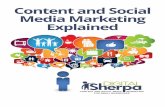Content and Social Media Marketing Explained