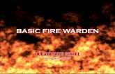 Basic fire warden