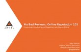 No Bad Reviews: ORM 101 Lunch & Learn
