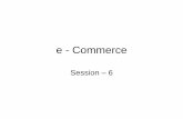 Ecommerce and ebusiness session 6