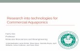 Research into technologies for Commercial Aquaponics