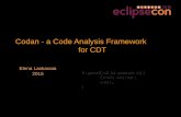 Eclipse Con 2015: Codan - a C/C++ Code Analysis Framework for CDT