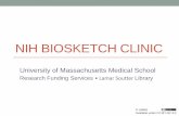 NIH Biosketch Clinic