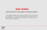 All Pro Bono O.R. case studies completed to date