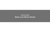 Black and white model by Girman Kate