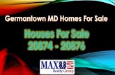 Germantown MD Homes for Sale : All Houses Here