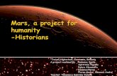 Historians, Mars - A project for humanity