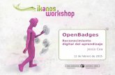 IKANOS WORKSHOP: Open badges - Jesús Cea (Mozilla Foundation)