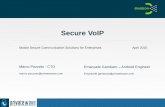 Secure VoIP - DroidCon 2015