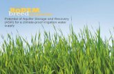 Bodem Breed 2011 - Potential of Aquifer Storage and Recovery (ASR) for a climate-proof irrigation water supply