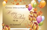 Sam's Birthday 16th