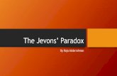 The Jevons Paradox