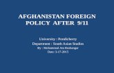 Afghanistan foreign policy