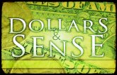 Dollars and sense  part, pitfalls and purpose of finances