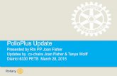 Pets 2015 polio plus update