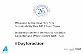 NHS Sustainability Day Coventry Road Show
