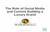 Design Bloggers Conference - The Role of Social Media and Content in Building a Luxury Brand