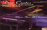 Dan coates complete advanced piano solos