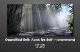 Quantified Self: Apps for Self-Improvement