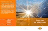 Brochure 1 company profile solar insurance & finance