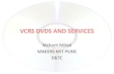 Vcrs dvds and services