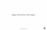 Edge detection iOS application