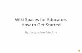 Wiki spaces for educators presentation