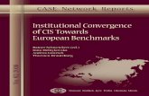 CASE Network Report 82 - Institutional Convergence of CIS Towards European Benchmarks