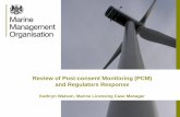 #2/9 Review of post-consent monitoring (PCM) and regulators response