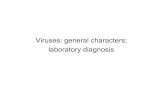 Viruses general characters diagnostic methods