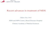Recent advances in treatment of Myelodysplastic Syndrome. Dr. Zhijian Xiao