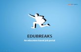 Edubreaks - An Education Based Job Portal