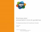 Business plan presentations tricks and recommendations