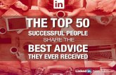50 successful people share their best advice they ever received