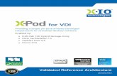 X-Pod for Citrix VDI on UCS with ISE 700 Hybrid Storage Array