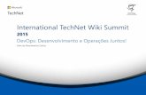 TechNet Wiki Summit 2015 - DevOps