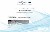 Certificado EXIN ISO 27002 Fundamentos