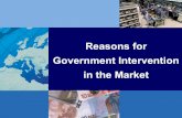 16. reasons for govt. intervention in the market