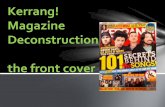 Kerrang! magazine deconstruction