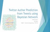 Twitter Author Prediction from Tweets using Bayesian Network