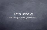 Civil war unit   lesson 4 - debate preparation - power point