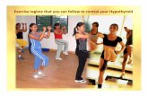 Exercise for hypothyroidism