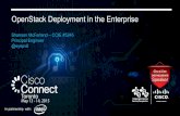 OpenStack Deployment in the Enterprise
