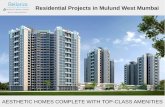 Residential Apartments in Mulund West Mumbai - Ariistobellanza.in