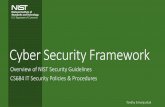 NIST CyberSecurity Framework: An Overview