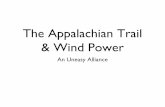 The Appalachian Trail and Wind Power:  An uneasy alliance