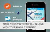 Make Visitors FALL IN LOVE WITH Your Mobile Website