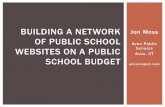 Building a Network of Public School Websites on a Public School Budget