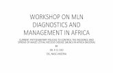 Workshop on MLN Diagnostics and Managment in Africa