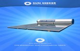 Sun Seeker 300L & 180L Solar Hot Water System